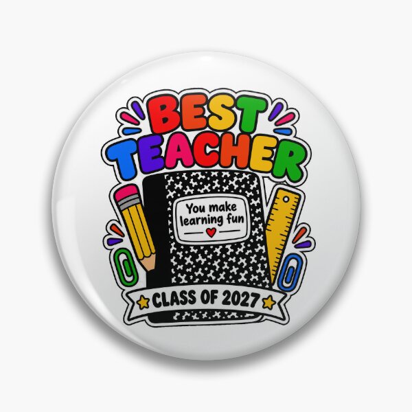 Item preview, best teacher 2027 class designed and sold by OCD_JESSICA.