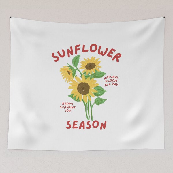Item preview, Sunflower Season Natural Bloom Floral Happy Sunshine designed and sold by HYPNK.