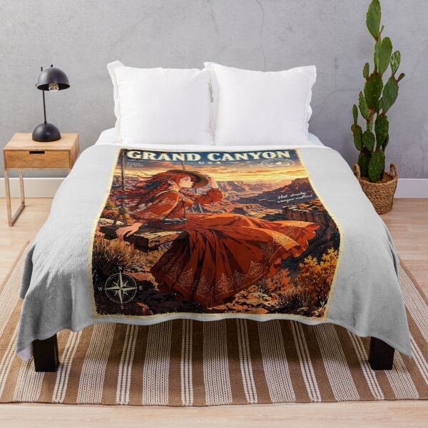Item preview, United States — Grand Canyon — A Dramatic Sunset Journey Across America's Endless Desert Horizons designed and sold by DibujandoPorfa.