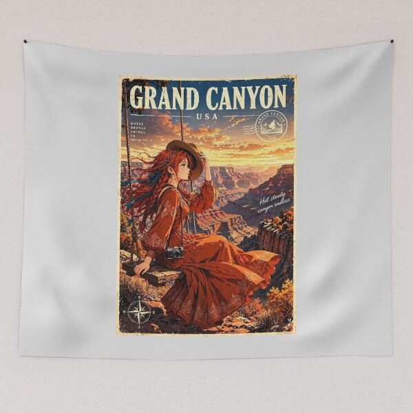 Item preview, United States — Grand Canyon — A Dramatic Sunset Journey Across America's Endless Desert Horizons designed and sold by DibujandoPorfa.
