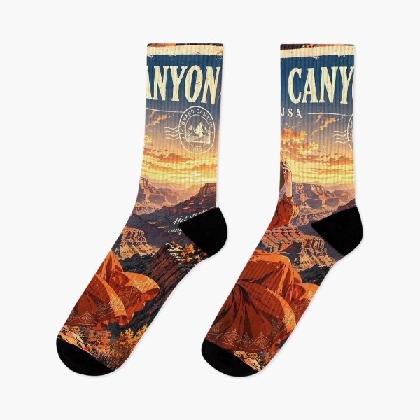 Item preview, United States — Grand Canyon — A Dramatic Sunset Journey Across America's Endless Desert Horizons designed and sold by DibujandoPorfa.