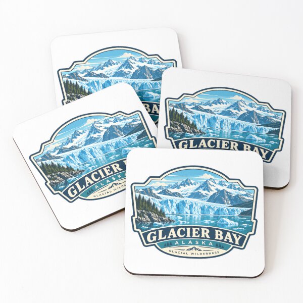 Item preview, Glacier Bay Alaska Glacial Wilderness National Park Travel Souvenir designed and sold by Simsimah26Parks.