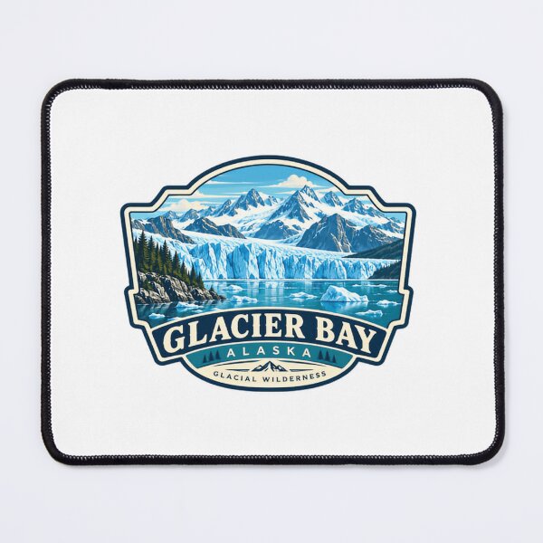 Item preview, Glacier Bay Alaska Glacial Wilderness National Park Travel Souvenir designed and sold by Simsimah26Parks.