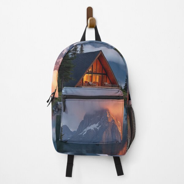 Item preview, Twilight Reflections - Mountain Cabin Sanctuary designed and sold by nhk999.