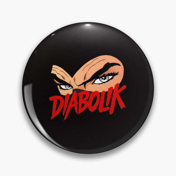 Item preview, Diabolik Intense Eyes Red Distressed Text designed and sold by Doublettadraw.