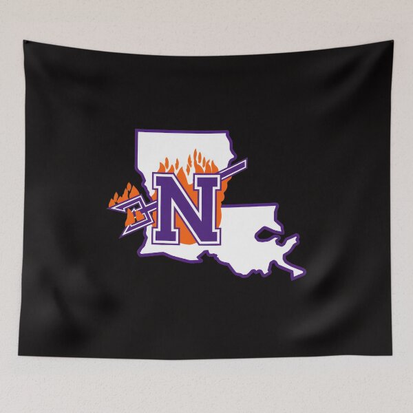 Item preview, Louisiana N Flames Trident  designed and sold by Doublettadraw.
