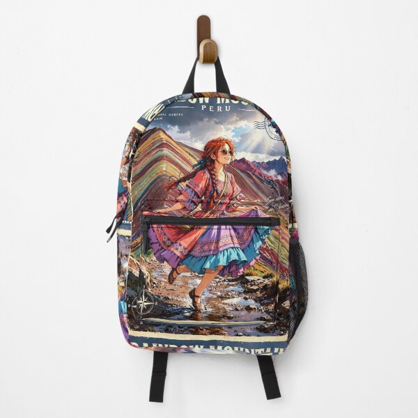 Item preview, Peru — Rainbow Mountain — A Colourful Adventure Above the Clouds of the Andes designed and sold by DibujandoPorfa.