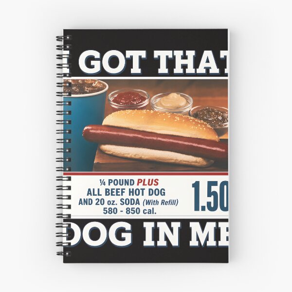 Item preview, Got That Dog In Me Vintage Hot Dog Soda Meal designed and sold by Doublettadraw.