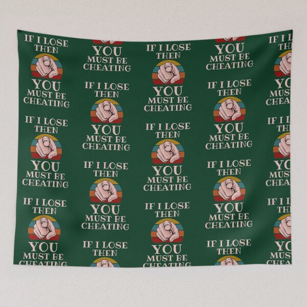 Item preview, Sore Loser Narcissism If I lose You Must Be Cheating. designed and sold by pattiringboxx.