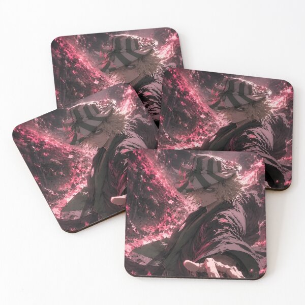 Item preview, Crimson Samurai Warrior – Pink Anime Swordsman Dark Japanese Aesthetic designed and sold by Dyan4.