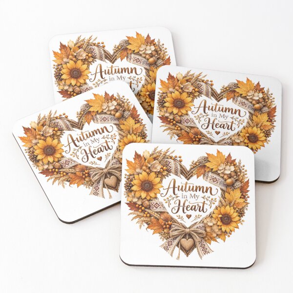 Item preview, Autumn in My Heart – Rustic Fall Wreath designed and sold by DansCreations42.