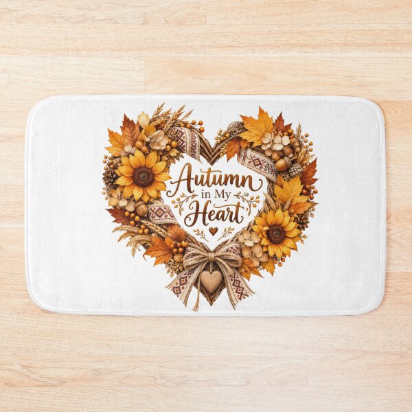 Item preview, Autumn in My Heart – Rustic Fall Wreath designed and sold by DansCreations42.