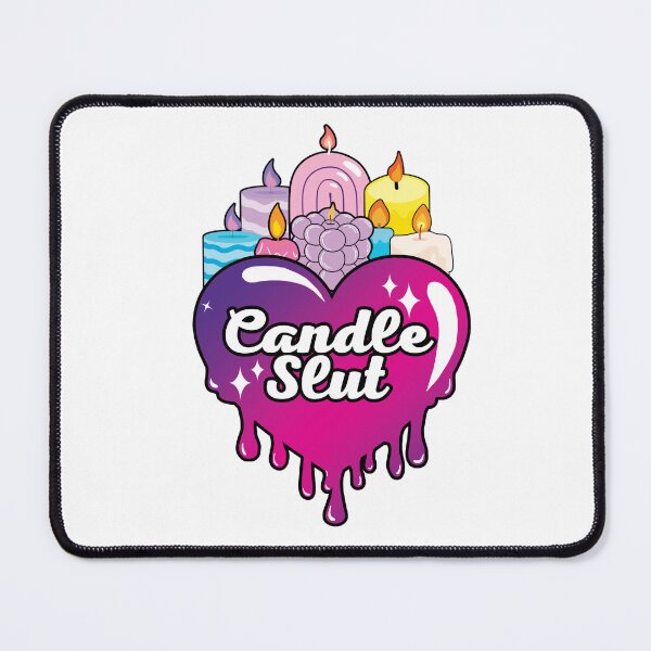 Item preview, Pink/Purple Gradient Candle Slut Sticker designed and sold by Color Serenity by Alana C..