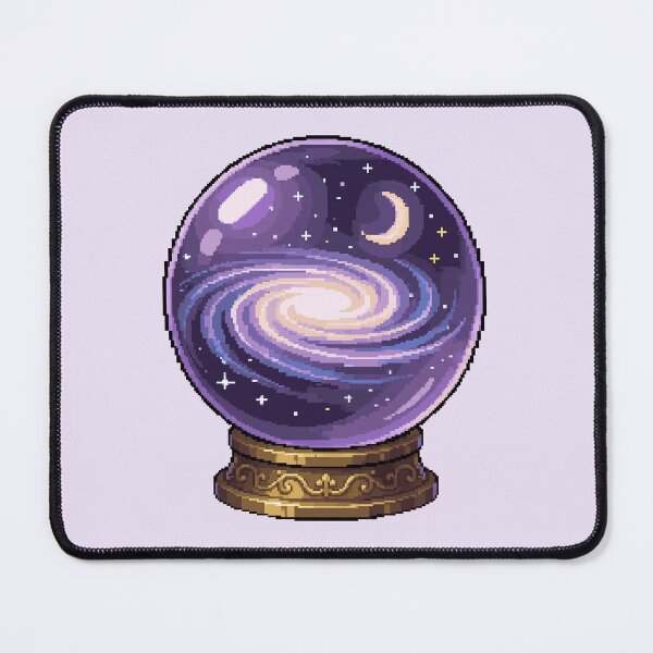 Item preview, Galaxy Crystal Ball | PixelBruja Pixel Art designed and sold by PixelBrujeria.