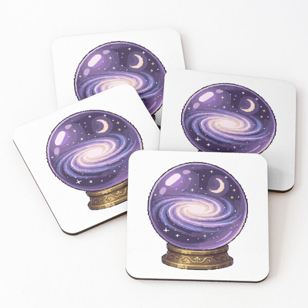Item preview, Galaxy Crystal Ball | PixelBruja Pixel Art designed and sold by PixelBrujeria.