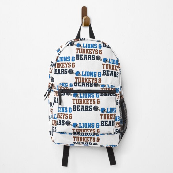 Item preview, Lions & Turkeys & Bears Thanksgiving Football designed and sold by AlexandSchum.