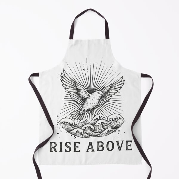 Item preview, Rise Above Ocean Waves Bird Vintage Art designed and sold by UnofficiallyDropped.