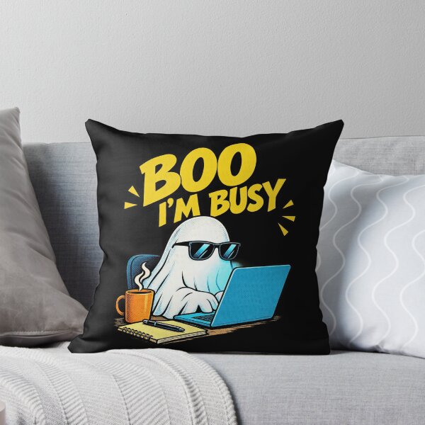 Item preview, Boo Im Busy Cool Phantom Sunglasses Laptop Remote Works designed and sold by adiencarteras.