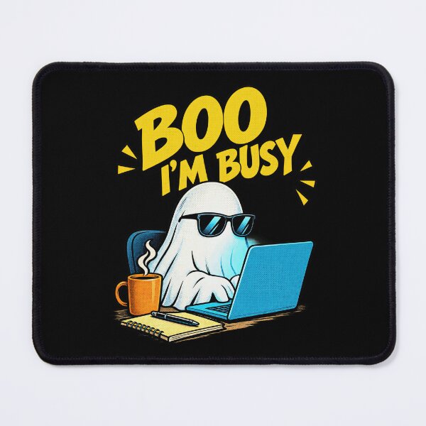 Item preview, Boo Im Busy Cool Phantom Sunglasses Laptop Remote Works designed and sold by adiencarteras.
