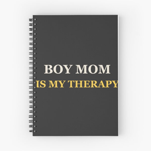 Item preview, Boy Mom Is My Therapy - Boy Mom designed and sold by RetroThreadWorks.