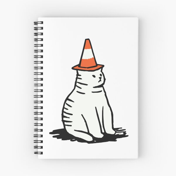 Item preview, Funny Cat In Traffic Cone Hat designed and sold by DarkThreads320.
