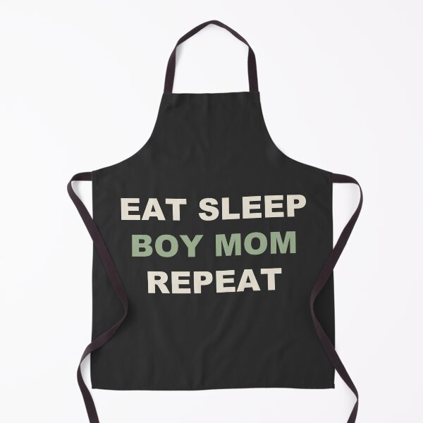 Item preview, Eat Sleep Boy Mom Repeat - Boy Mom designed and sold by RetroThreadWorks.