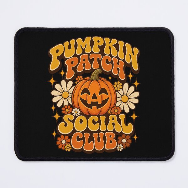 Item preview, Pumpkin Patch Social Club 70s Groovy Daisy Flower Artwork designed and sold by adiencarteras.