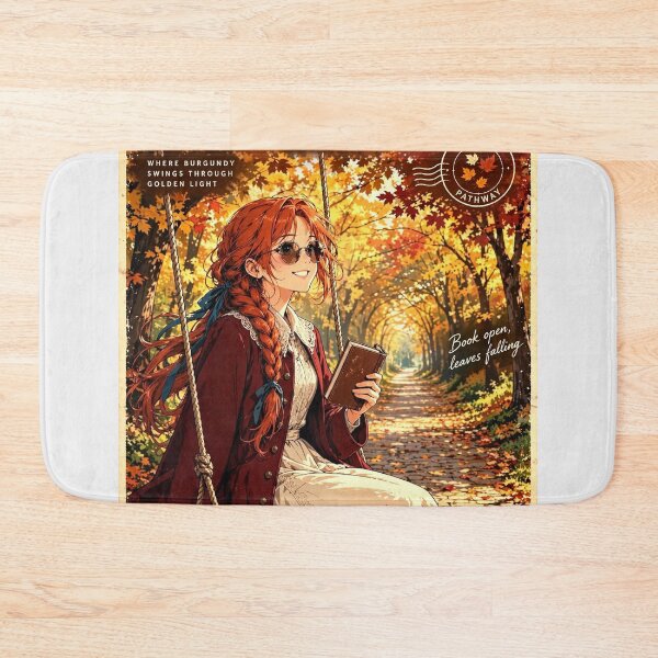 Item preview, South Korea — Nami Island — A Playful Autumn Swing Beneath a Sea of Golden Leaves designed and sold by DibujandoPorfa.