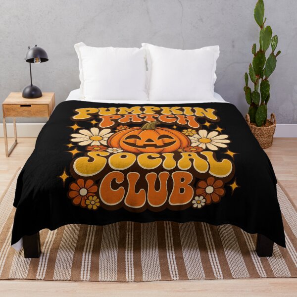Item preview, Pumpkin Patch Social Club 70s Groovy Daisy Flower Artwork designed and sold by adiencarteras.