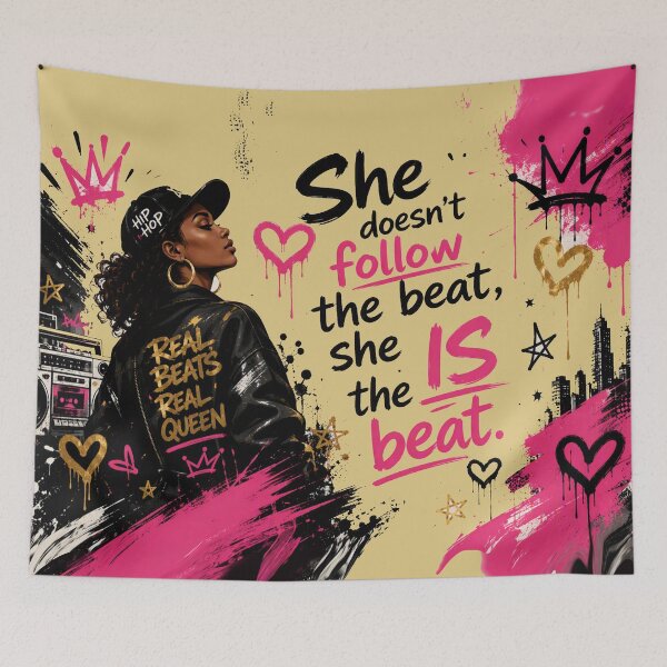 Item preview, Real Beats, Real Queen designed and sold by Getrealdesigns.
