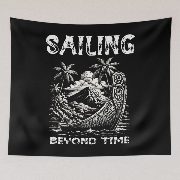 Item preview, Sailing Beyond Time Ancient Polynesian Canoe designed and sold by Jt41.