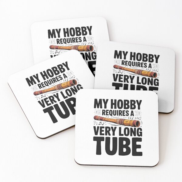 Item preview, My Hobby Requires A Very Long Tube - Funny Didgeridoo designed and sold by HappyDelights.