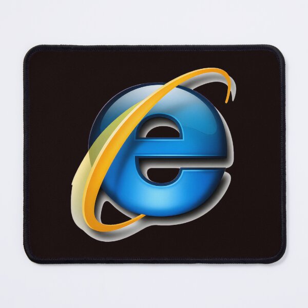 Item preview, Retro IE Browser 'e' Logo designed and sold by MouDesignArt.