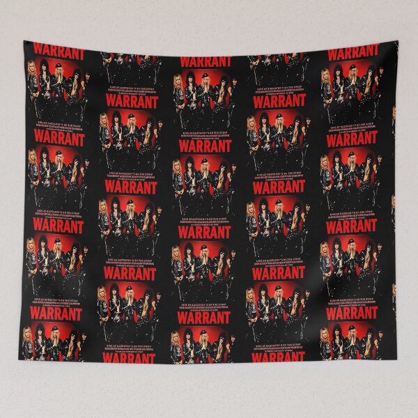 Item preview, Warrant Live at Gazzarris 1987 Glam Metal Vintage designed and sold by Aistementinp.
