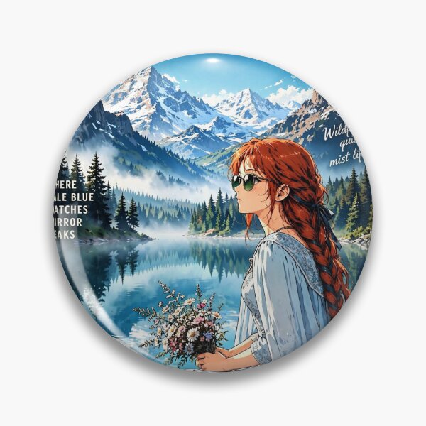 Item preview, Canada — Banff National Park — A Serene Morning Among Mirror Lakes and Snowy Rocky Peaks designed and sold by DibujandoPorfa.