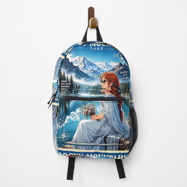 Item preview, Canada — Banff National Park — A Serene Morning Among Mirror Lakes and Snowy Rocky Peaks designed and sold by DibujandoPorfa.