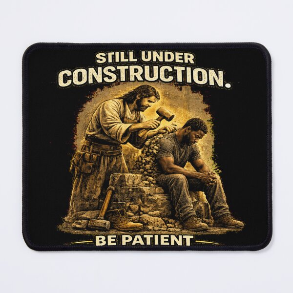 Item preview, God's Man Under Construction designed and sold by Alpha Omega Shop.