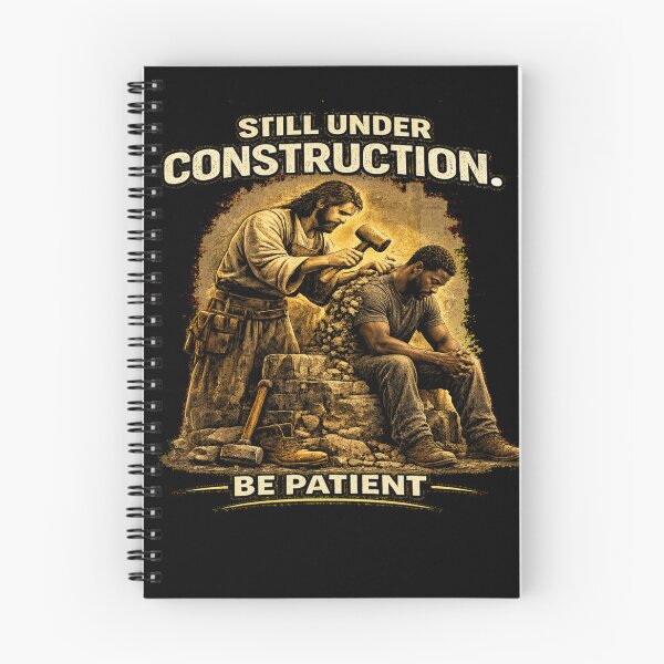 Item preview, God's Man Under Construction designed and sold by Alpha Omega Shop.