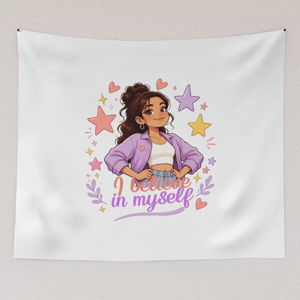 Item preview, Believe in Myself Cartoon Confidence designed and sold by adlkh.