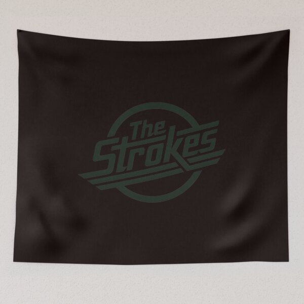 Item preview, The Strokes Band Logo Retro Green  designed and sold by MouDesignArt.