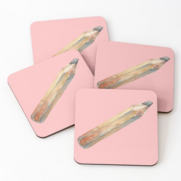 Item preview, Watercolor Wooden Pencil Cute Art Student Gift designed and sold by bvdesignart.