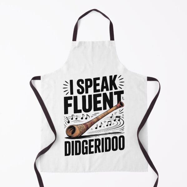 Item preview, I Speak Fluent Didgeridoo - Funny Didgeridoo designed and sold by HappyDelights.
