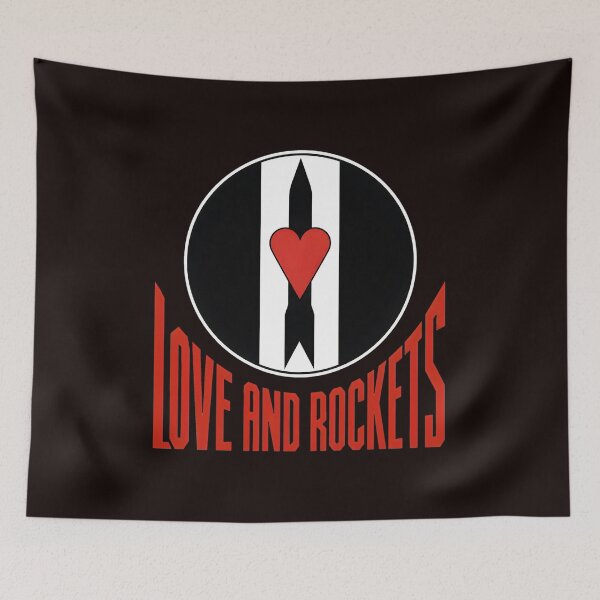 Item preview, Retro Emblem Heart Rocket  designed and sold by MouDesignArt.