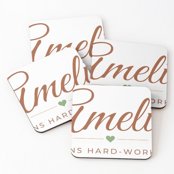 Item preview, Amelia Meaning Hard-Working – Elegant Script Name Design designed and sold by chessnegocios.