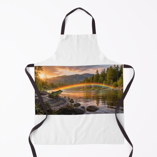Item preview, Rainbow Mountain Lake – Inspirational Nature Landscape designed and sold by Mirgonhood.