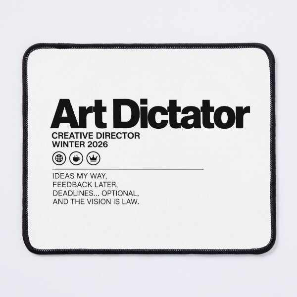 Item preview, Art Dictator Creative Director designed and sold by DarkThreads320.
