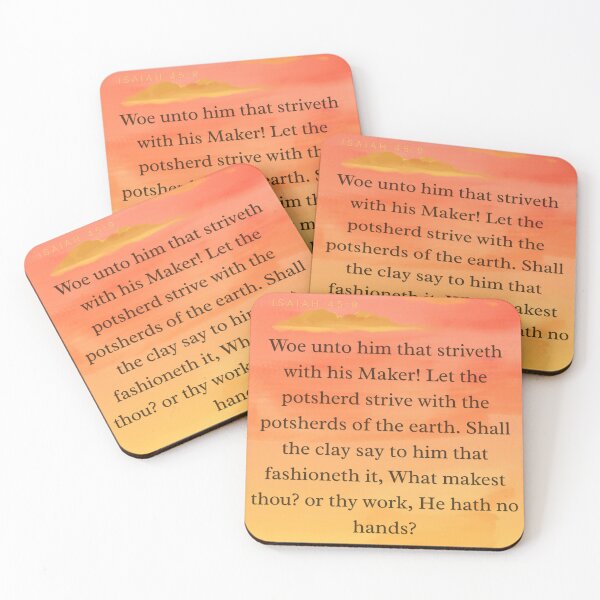 Item preview, Isaiah 45:9 designed and sold by Undonemadenew.