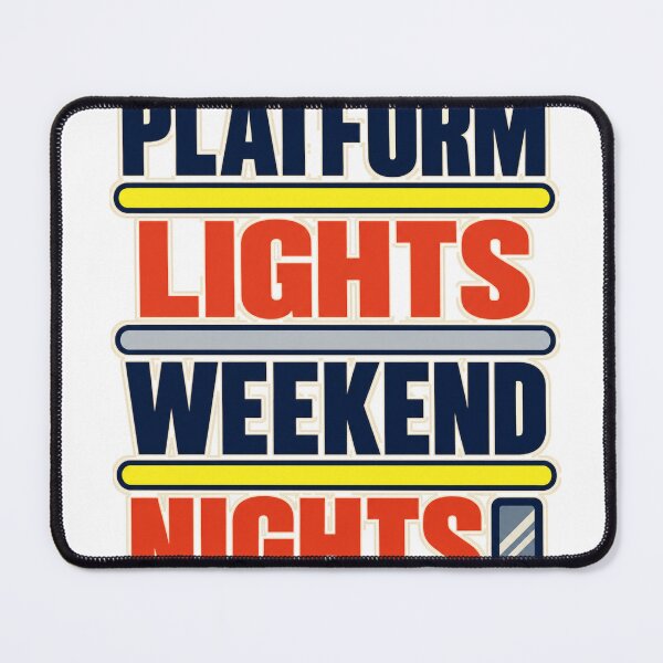 Item preview, Platform Lights Weekend Nights Transit designed and sold by aihrgdesign.
