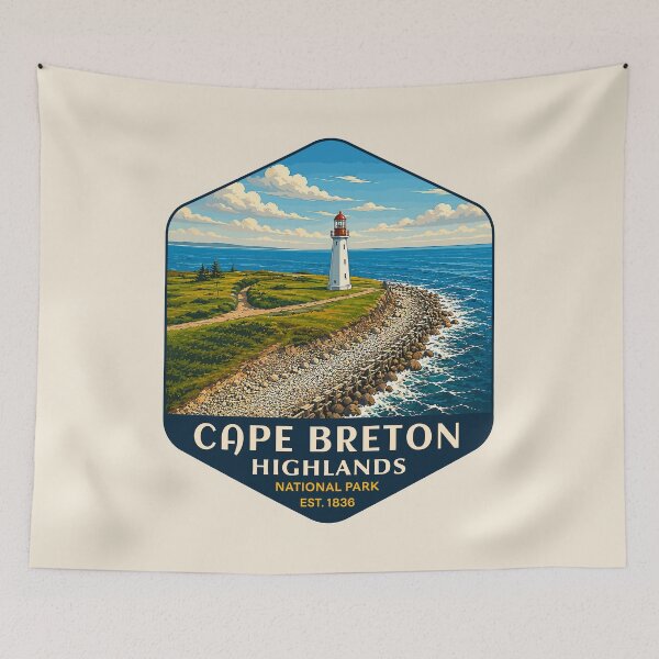 Item preview, Cape Breton Highlands National Park | Nova Scotia Canada Coastal Adventure Design designed and sold by Gideon Emmerich.