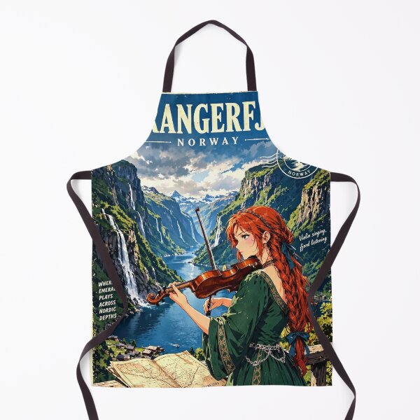 Item preview, Norway — Geirangerfjord — An Elegant Expedition Through Norway's Emerald Mountain Kingdom designed and sold by DibujandoPorfa.